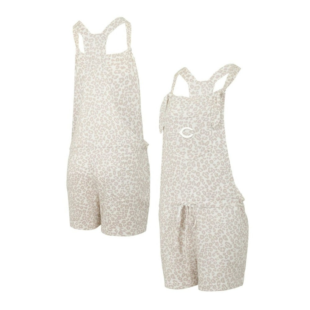 Cincinnati Reds Concepts Sport Women's Montana Hacci Knit Romper Overalls - MLB