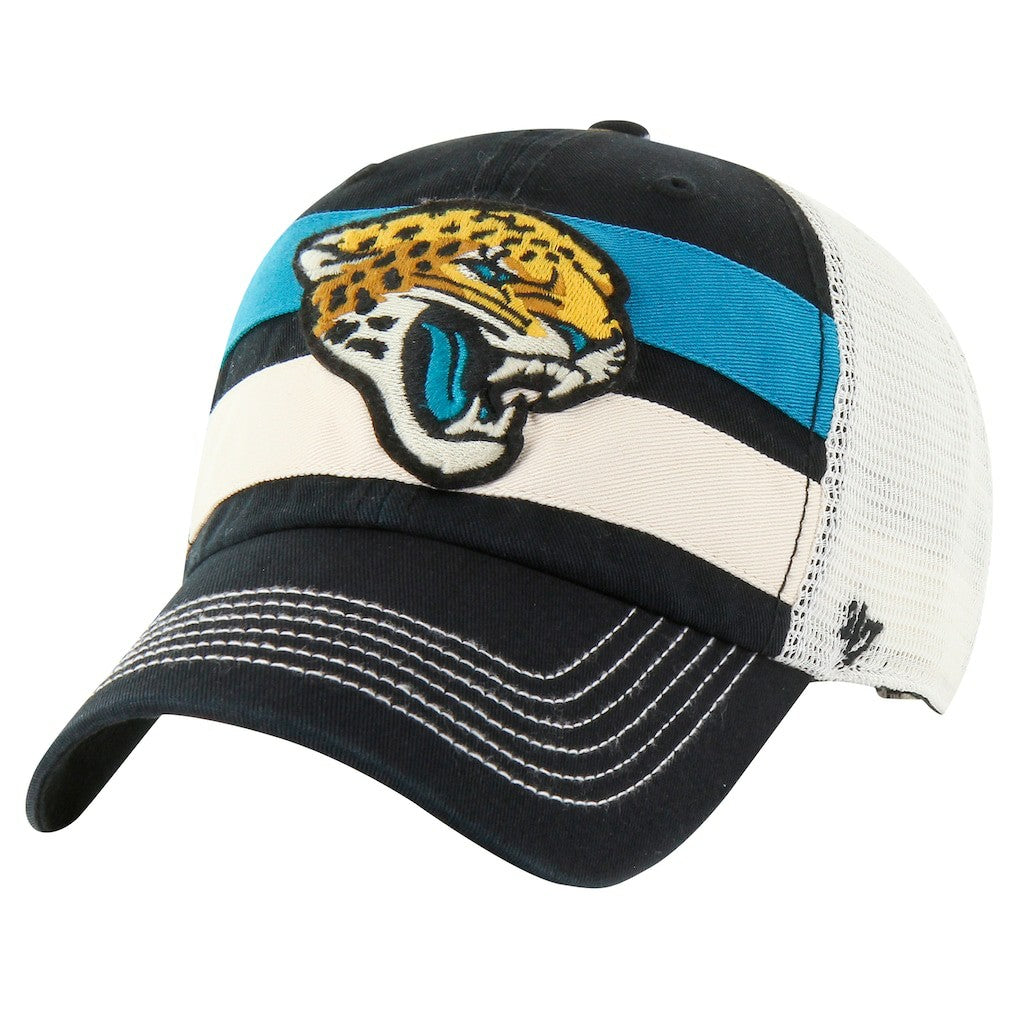 Jacksonville Jaguars '47 Clubhouse Boon Clean-Up Trucker Adjustable Hat | NFL Online
