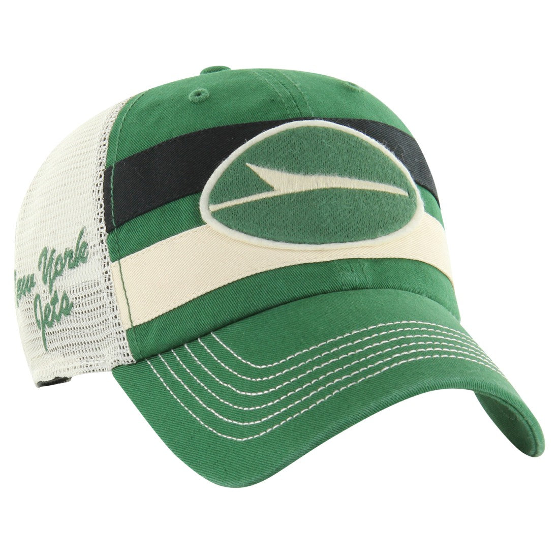 New York Jets '47 Clubhouse Boon Clean-Up Trucker Adjustable Hat | NFL Near me