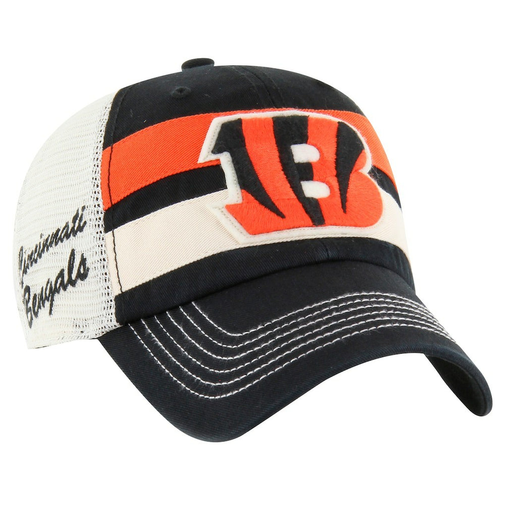 Cincinnati Bengals '47 Clubhouse Boon Clean-Up Trucker Adjustable Hat | NFL Hot
