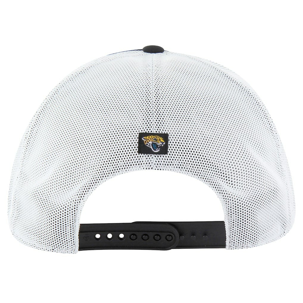 Jacksonville Jaguars '47 Downburst Relaxed Hitch Trucker Adjustable Hat | NFL US