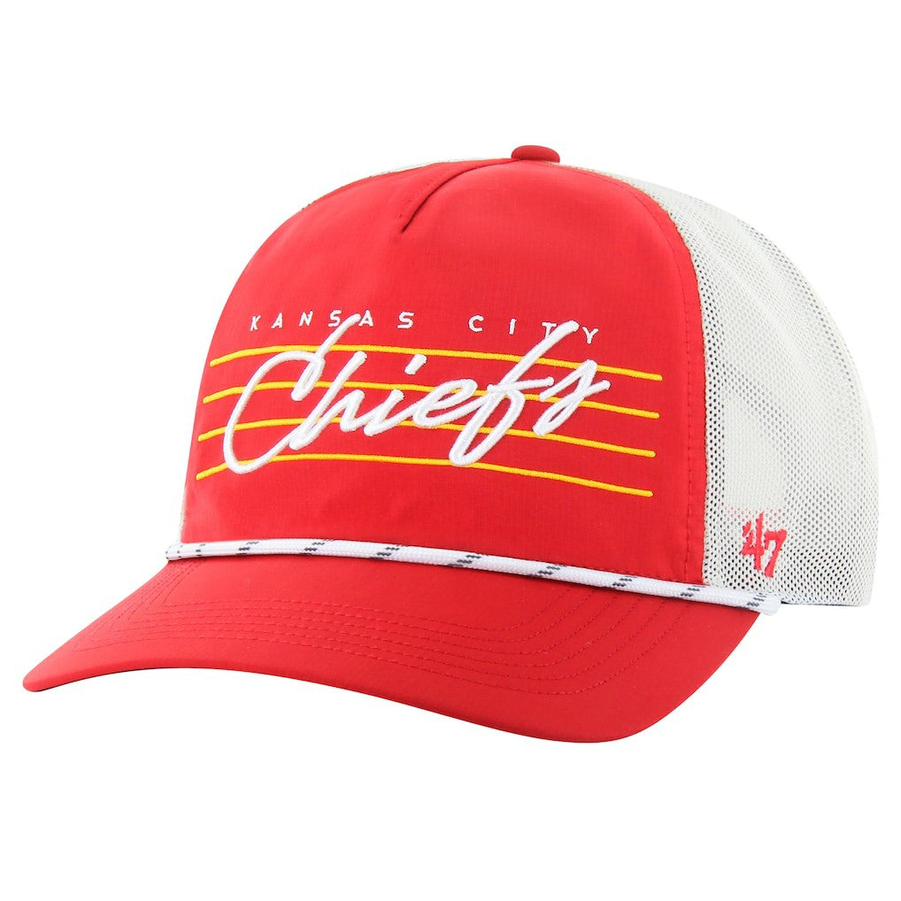 Kansas City Chiefs '47 Downburst Relaxed Hitch Trucker Adjustable Hat | NFL On sale