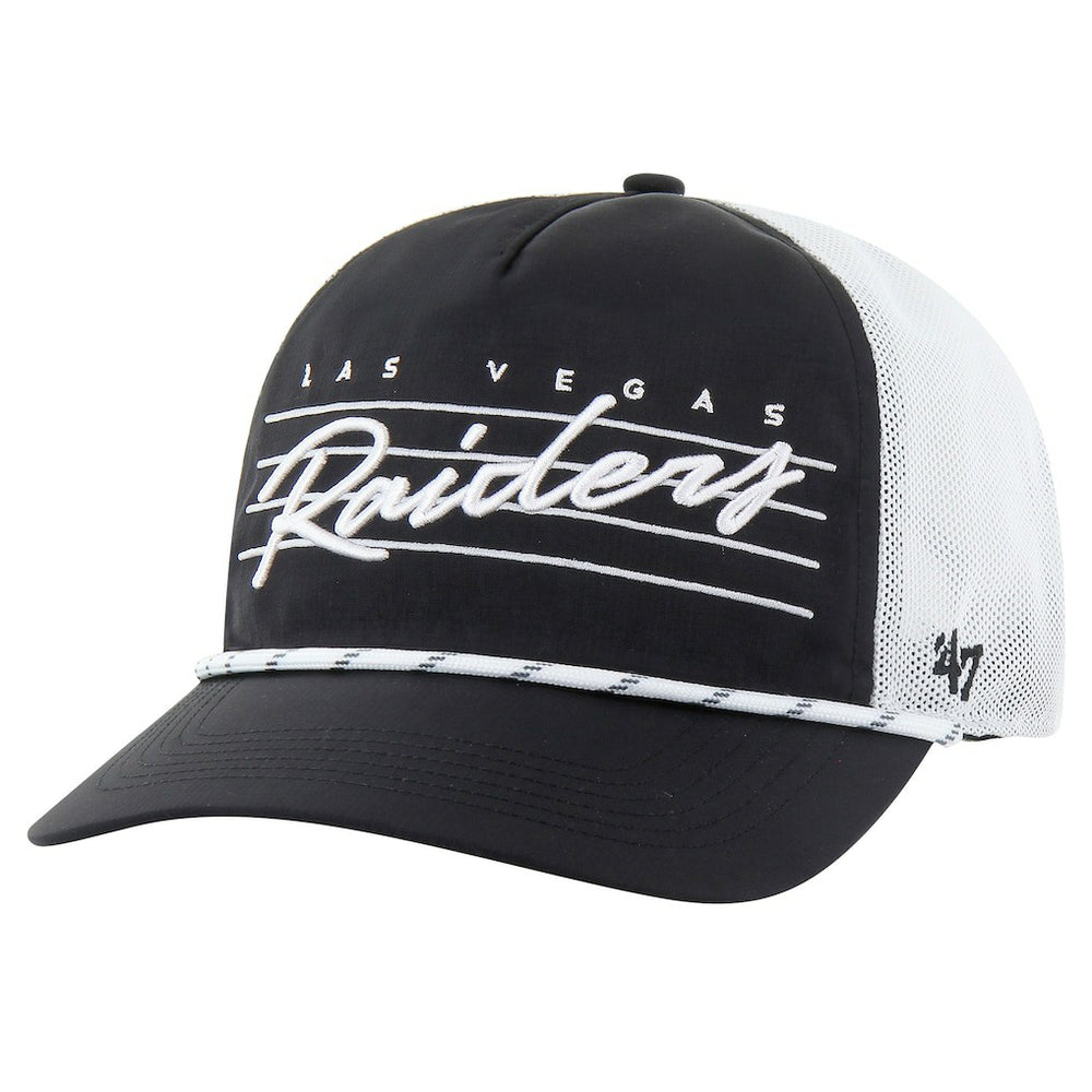 Las Vegas Raiders '47 Downburst Relaxed Hitch Trucker Adjustable Hat | NFL Hot