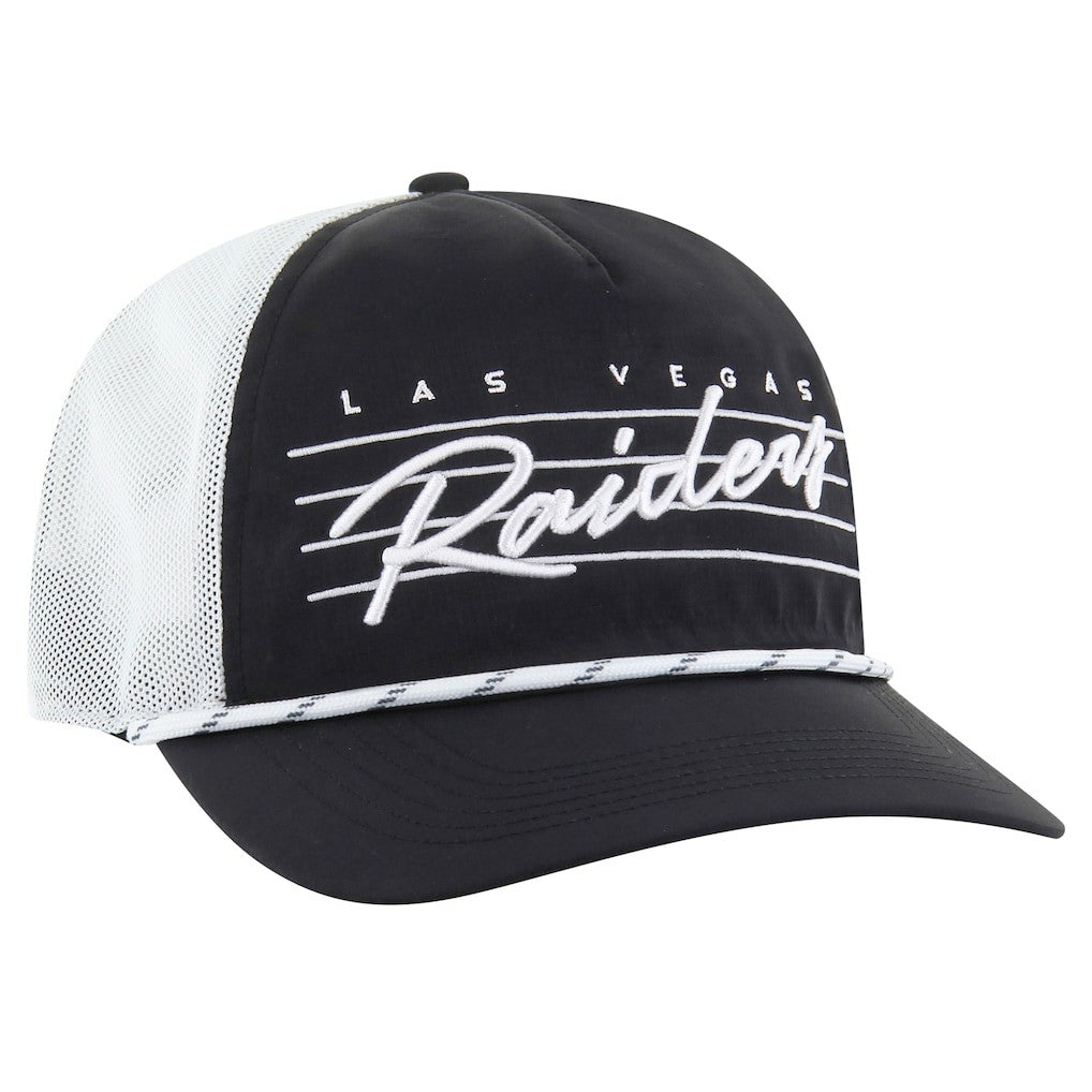Las Vegas Raiders '47 Downburst Relaxed Hitch Trucker Adjustable Hat | NFL Hot
