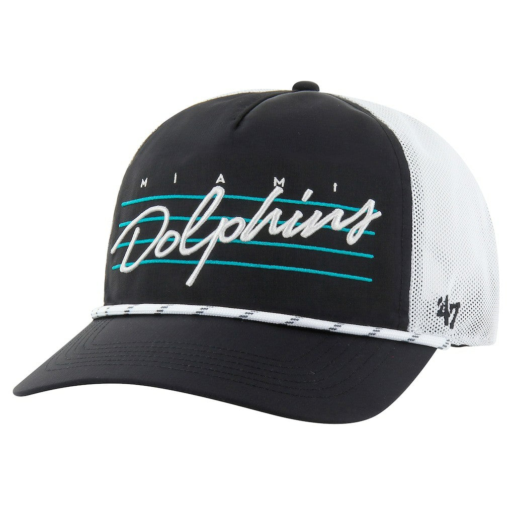 Miami Dolphins '47 Downburst Relaxed Hitch Trucker Adjustable Hat | NFL Hot