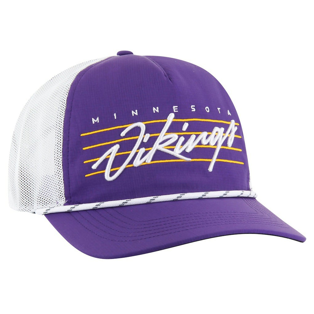 Minnesota Vikings '47 Downburst Relaxed Hitch Trucker Adjustable Hat | NFL Hot