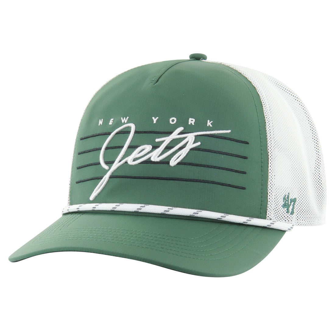 New York Jets '47 Downburst Relaxed Hitch Trucker Adjustable Hat | NFL Discount
