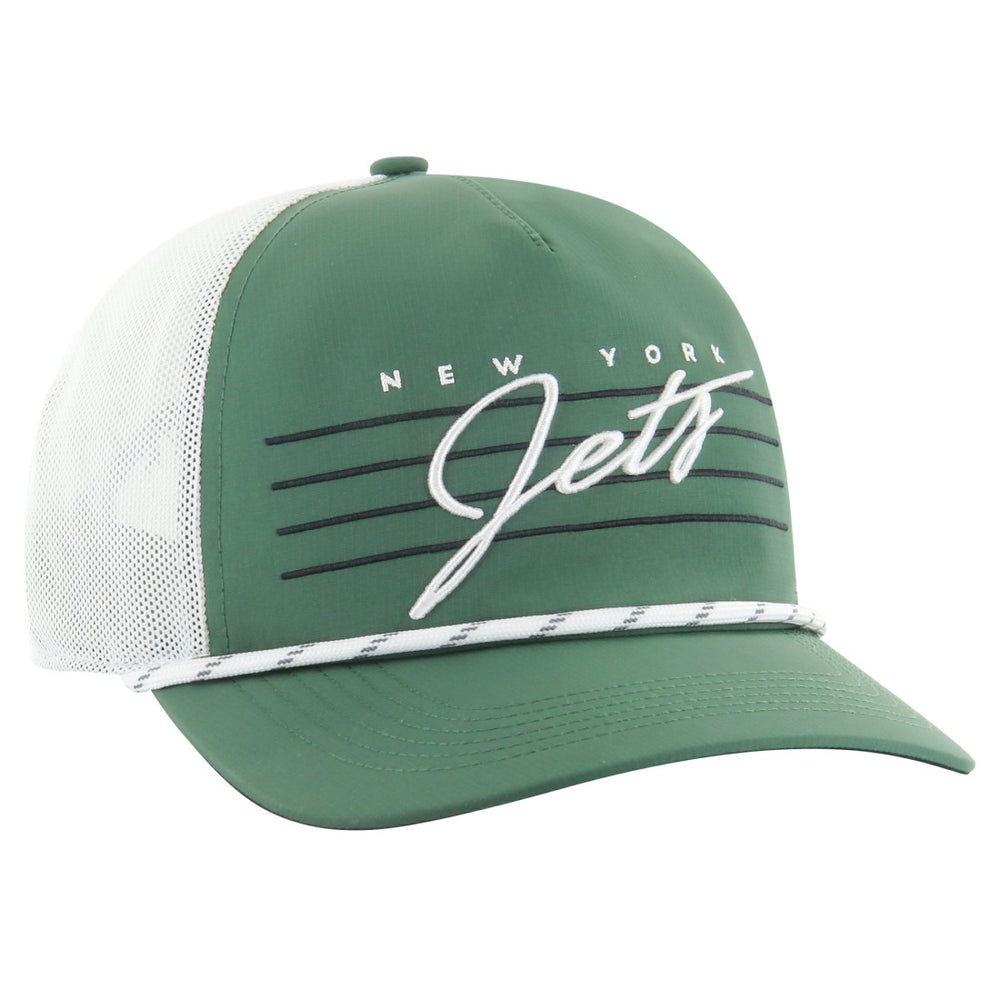 New York Jets '47 Downburst Relaxed Hitch Trucker Adjustable Hat | NFL Discount