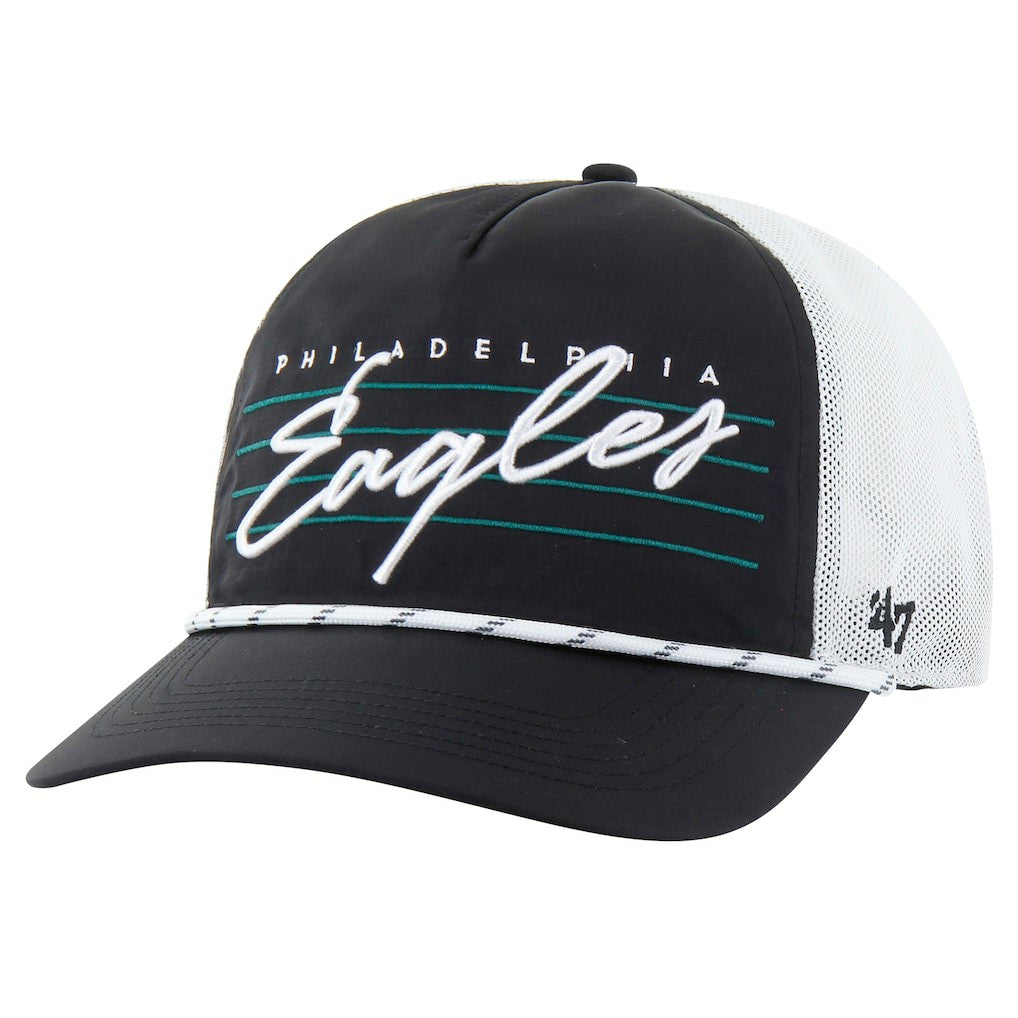 Philadelphia Eagles '47 Downburst Relaxed Hitch Trucker Adjustable Hat | NFL US