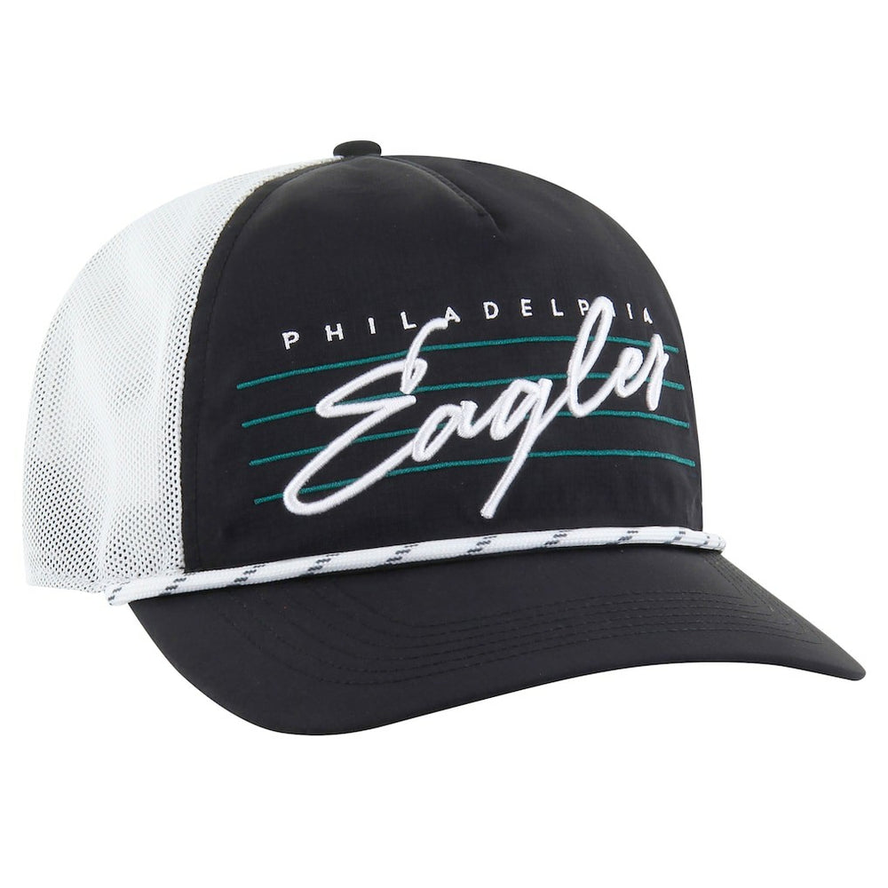 Philadelphia Eagles '47 Downburst Relaxed Hitch Trucker Adjustable Hat | NFL US