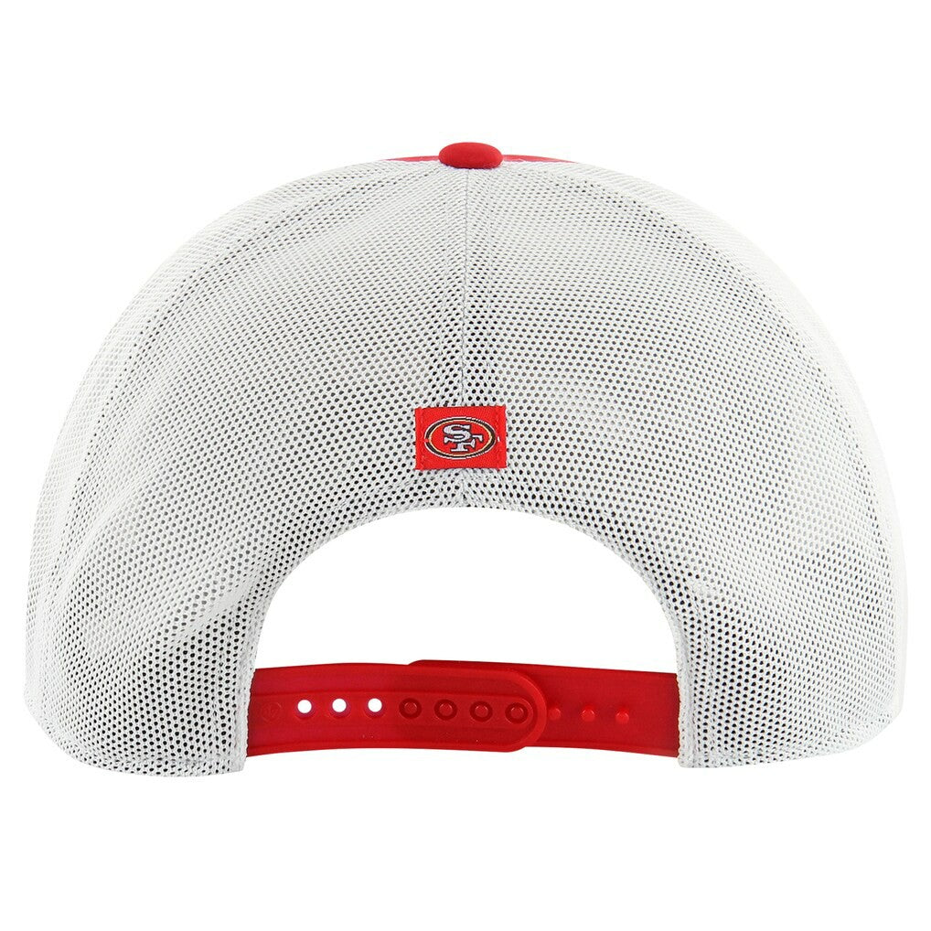San Francisco 49ers '47 Downburst Relaxed Hitch Trucker Adjustable Hat | NFL Discount