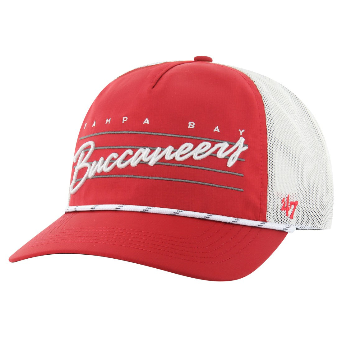 Tampa Bay Buccaneers '47 Downburst Relaxed Hitch Trucker Adjustable Hat | NFL Outlet