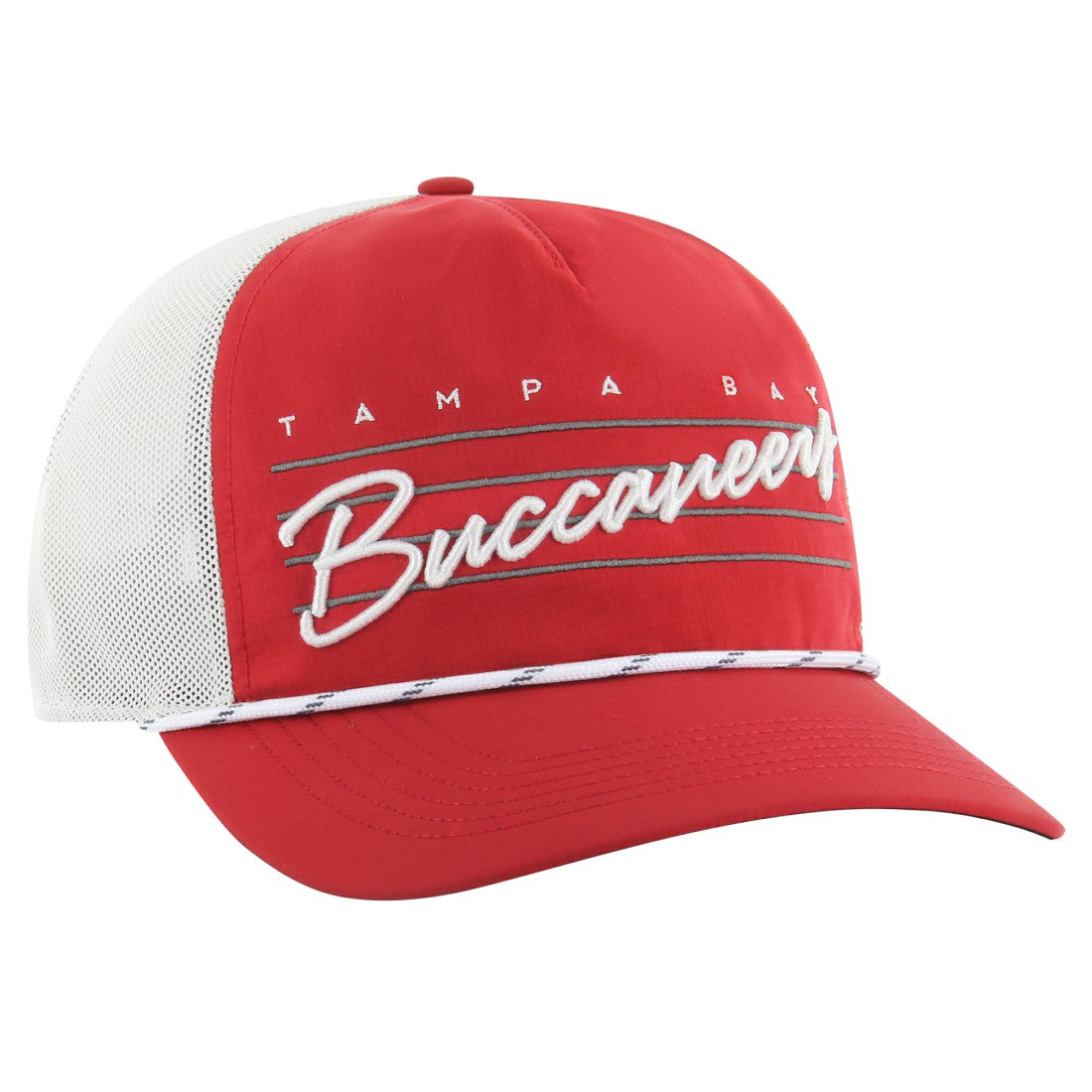 Tampa Bay Buccaneers '47 Downburst Relaxed Hitch Trucker Adjustable Hat | NFL Outlet