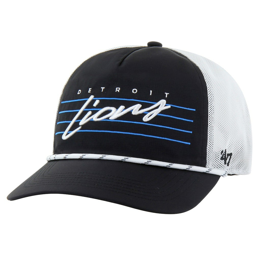 Detroit Lions '47 Downburst Relaxed Hitch Trucker Adjustable Hat | NFL Online