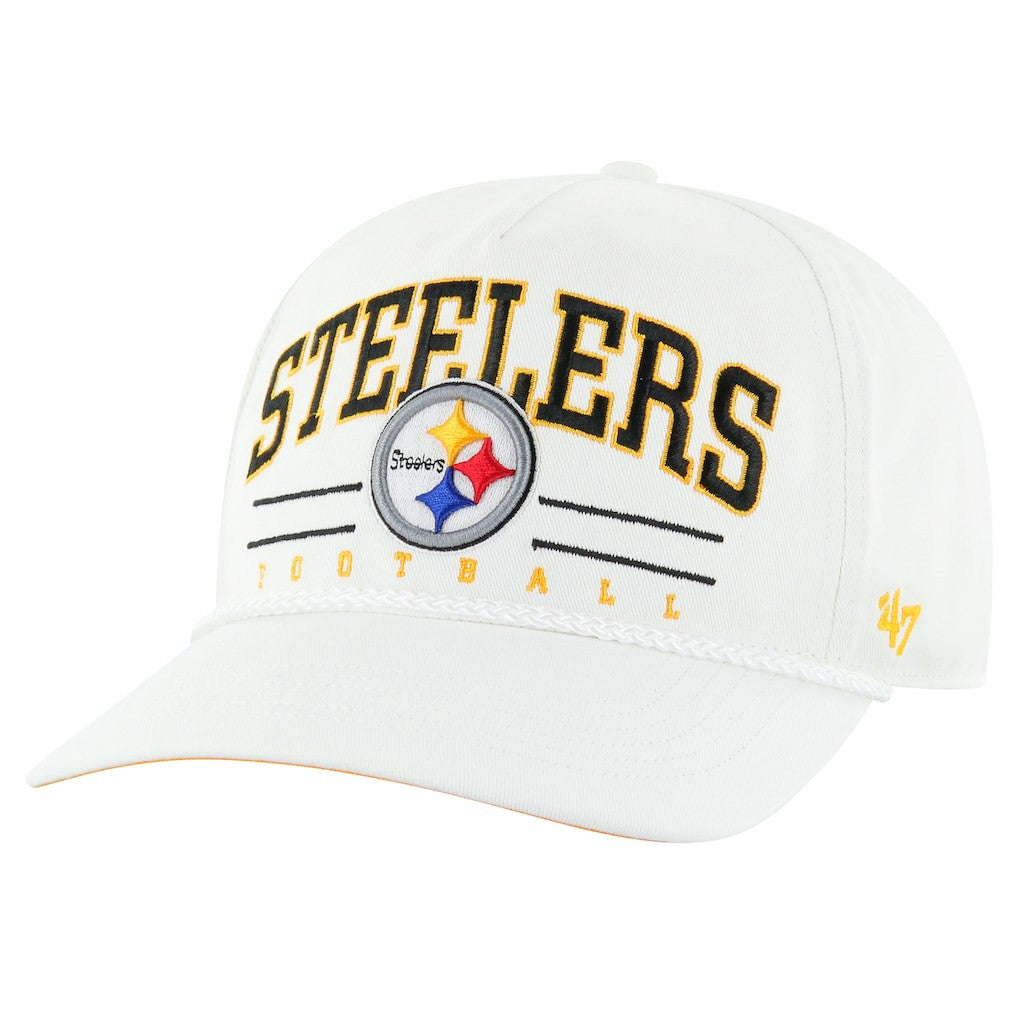 Pittsburgh Steelers '47 Roscoe Hitch Rope Adjustable Hat | NFL US