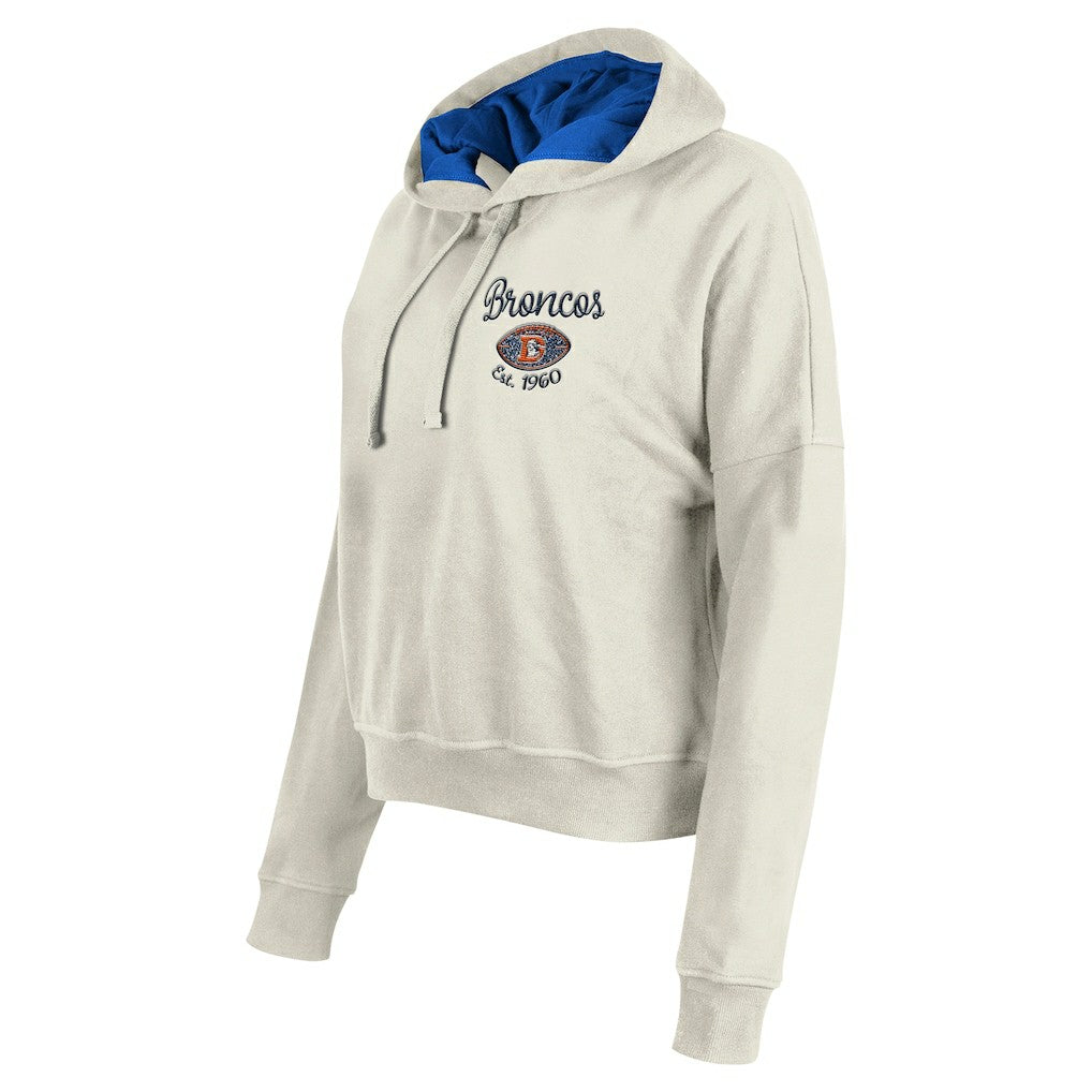 Denver Broncos Women's 3rd Down Historic Pullover Hoodie | NFL Sale