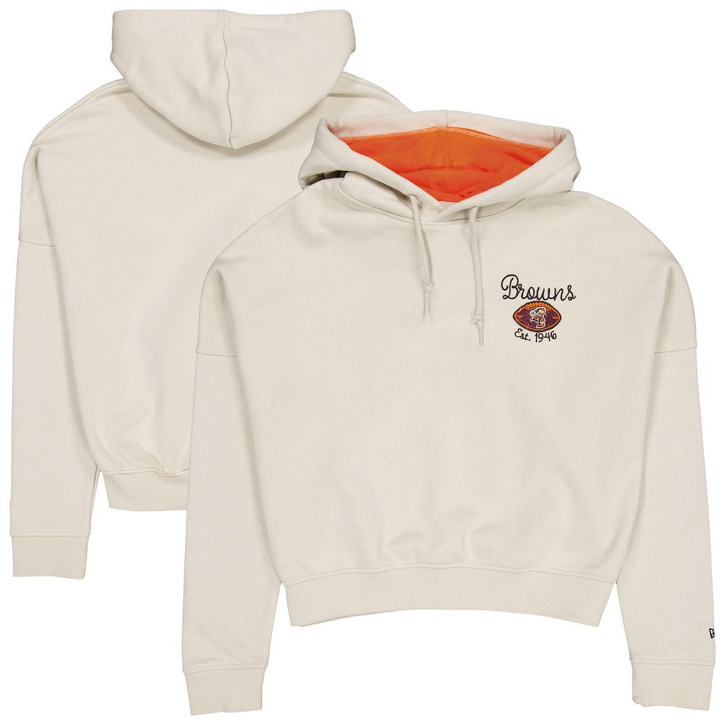 Cleveland Browns Women's 3rd Down Historic Pullover Hoodie | NFL Outlet