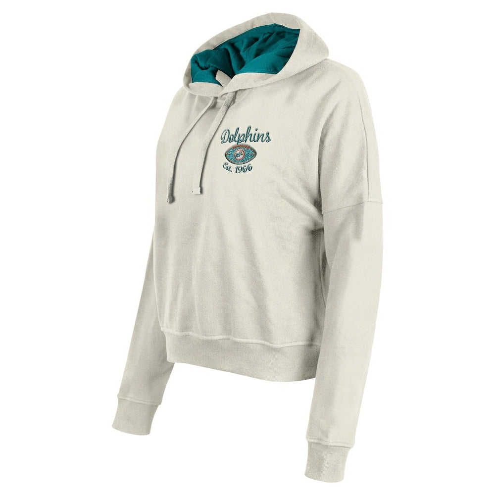 Miami Dolphins Women's 3rd Down Historic Pullover Hoodie | NFL On sale