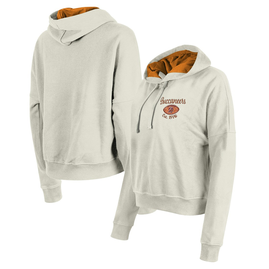 Tampa Bay Buccaneers Women's 3rd Down Historic Pullover Hoodie | NFL Hot