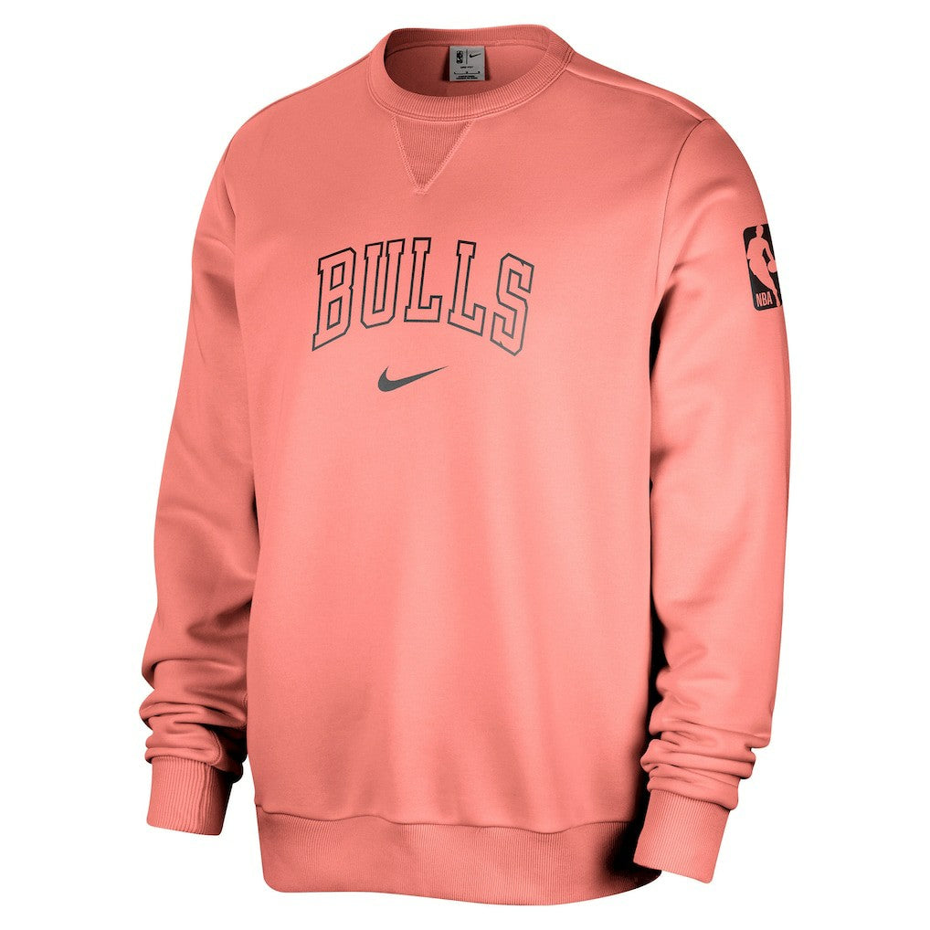 Red Chicago Bulls Courtside Standard Issue Performance Pullover Sweatshirt | NBA