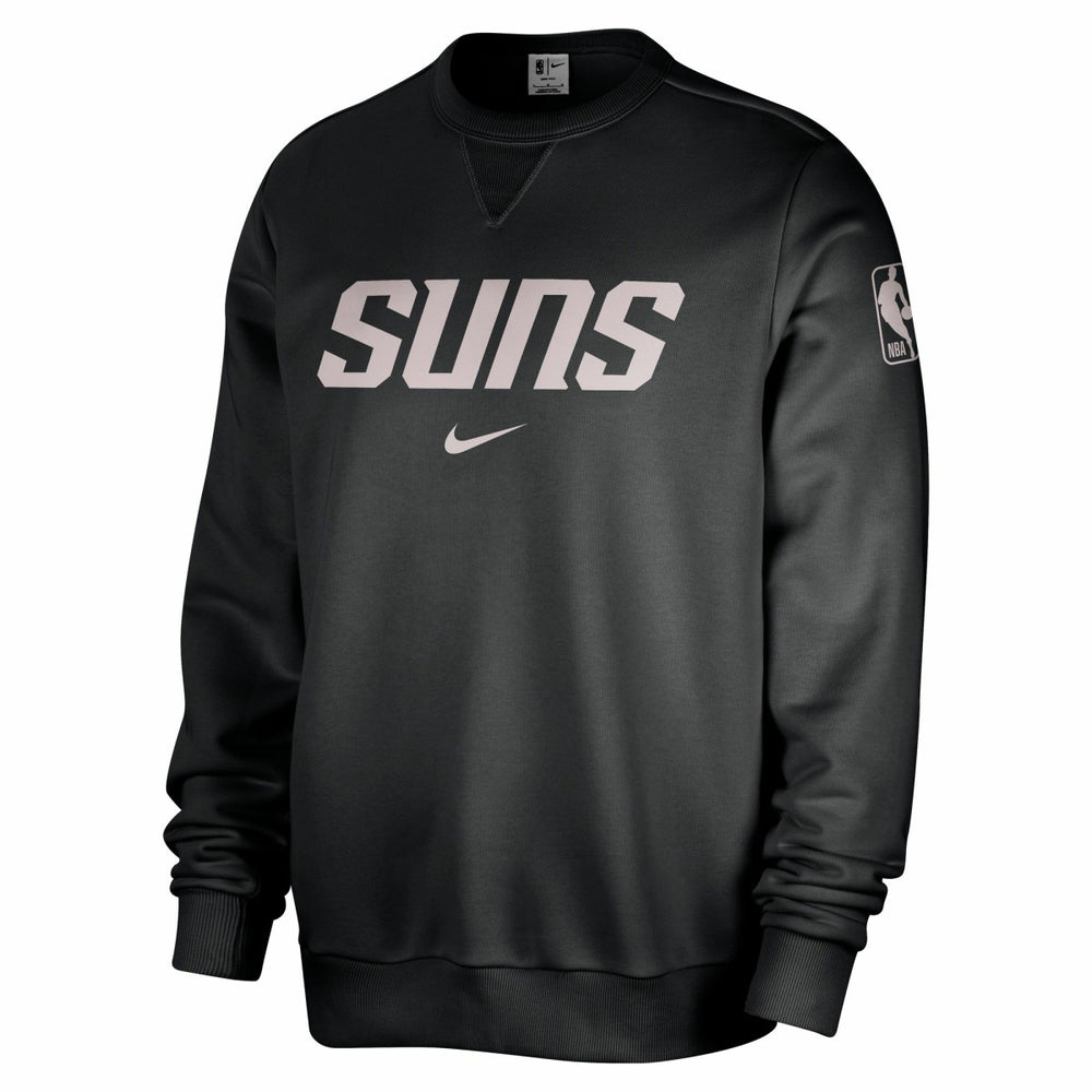 Black Phoenix Suns Courtside Standard Issue Performance Pullover Sweatshirt | NBA