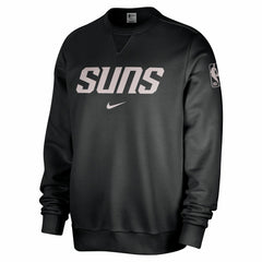 Black Phoenix Suns Courtside Standard Issue Performance Pullover Sweatshirt | NBA