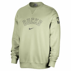 Green Milwaukee Bucks Courtside Standard Issue Performance Pullover Sweatshirt | NBA