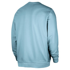 Light Blue New York Knicks Courtside Standard Issue Performance Pullover Sweatshirt | NBA