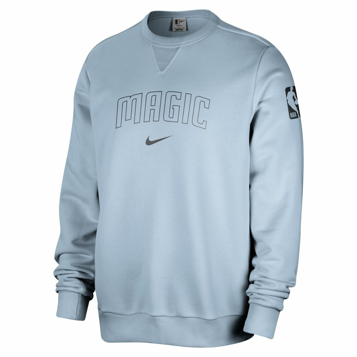 Light Blue Orlando Magic Courtside Standard Issue Performance Pullover Sweatshirt | NBA