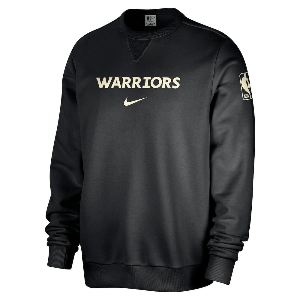 Black Golden State Warriors Courtside Standard Issue Performance Pullover Sweatshirt sale | NBA
