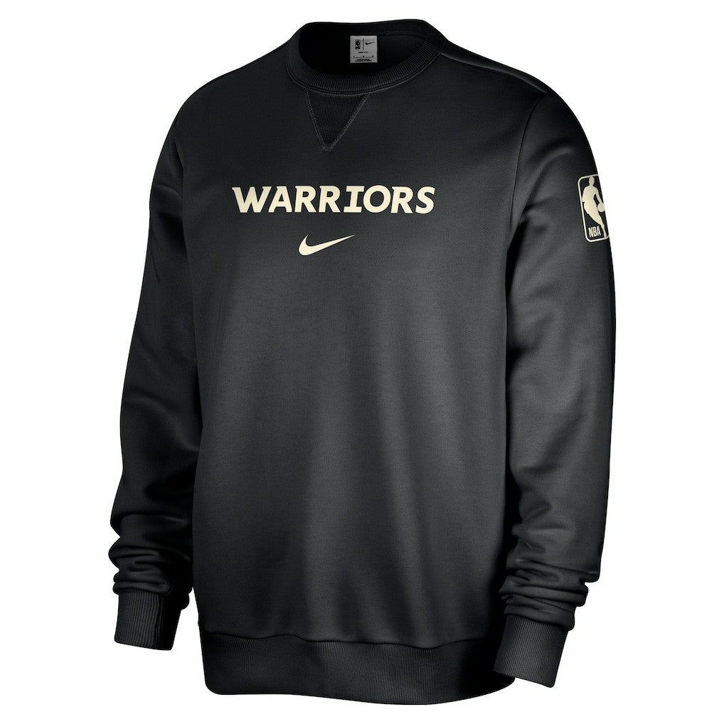 Black Golden State Warriors Courtside Standard Issue Performance Pullover Sweatshirt sale | NBA