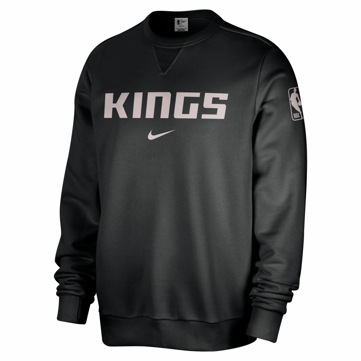 Black Sacramento Kings Courtside Standard Issue Performance Pullover Sweatshirt | NBA