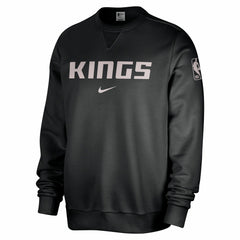 Black Sacramento Kings Courtside Standard Issue Performance Pullover Sweatshirt | NBA