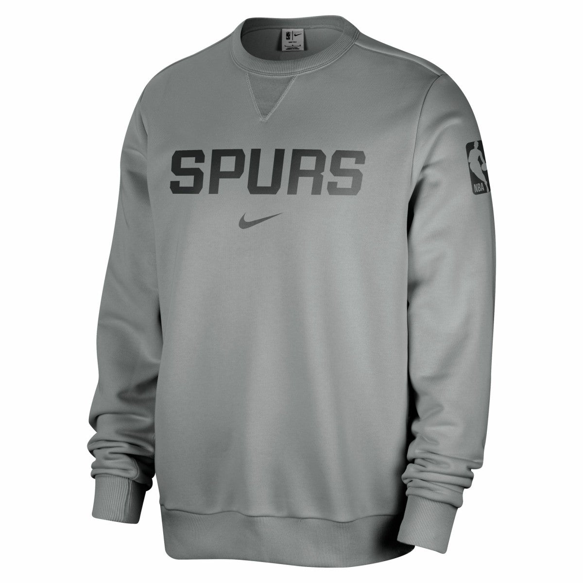 Gray San Antonio Spurs Courtside Standard Issue Performance Pullover Sweatshirt | NBA