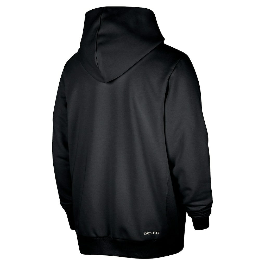 Black Boston Celtics Authentic Standard Issue Full-Zip Hoodie Jacket | NBA
