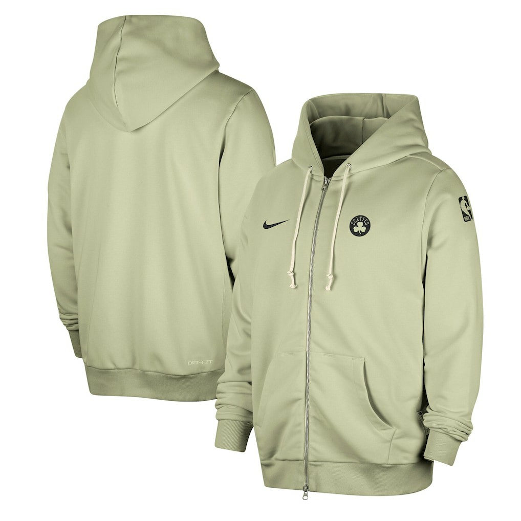 Green Boston Celtics Authentic Standard Issue Full-Zip Hoodie Jacket | NBA