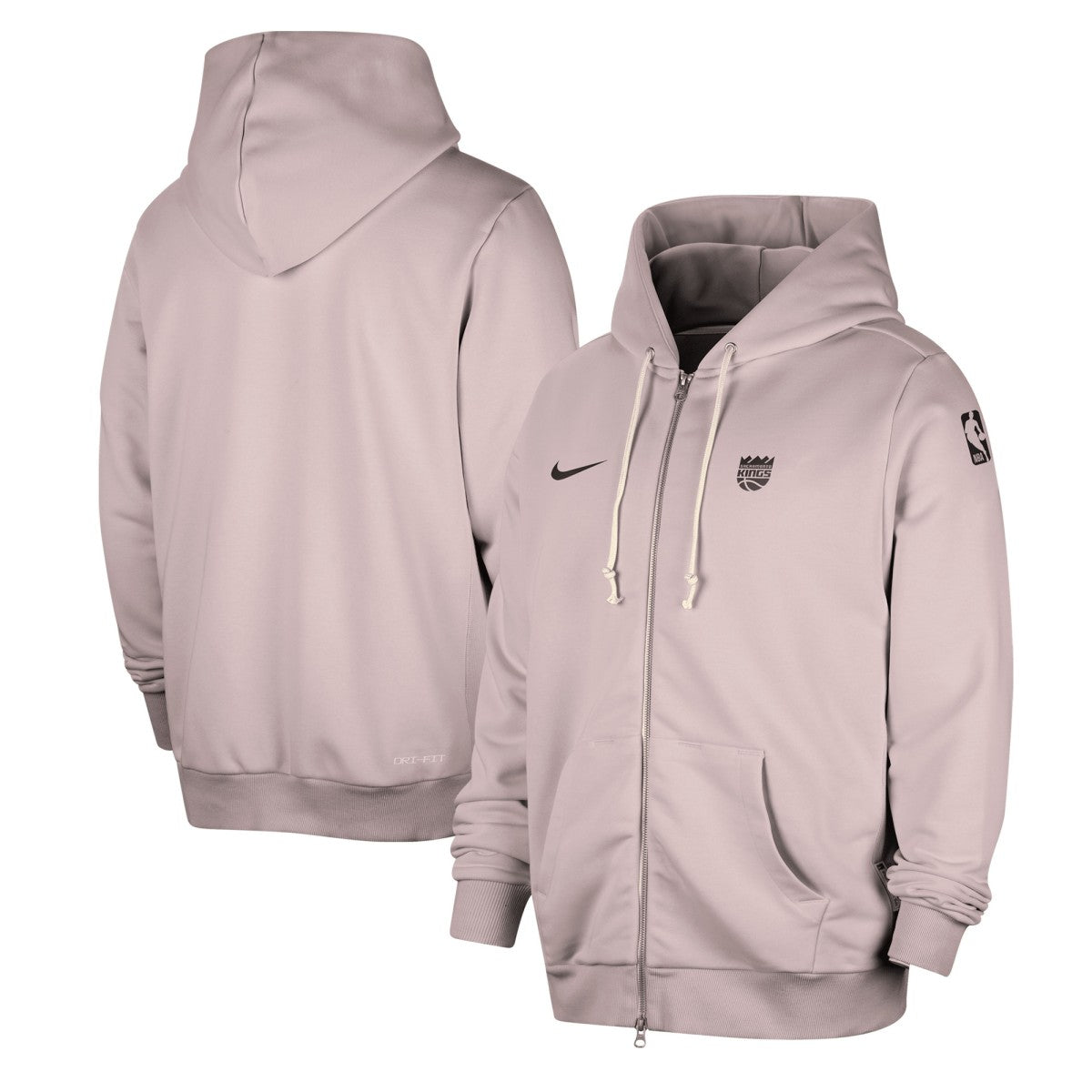 Purple Sacramento Kings Authentic Standard Issue Full-Zip Hoodie Jacket | NBA