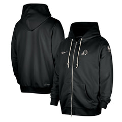 Black Phoenix Suns Authentic Standard Issue Full-Zip Hoodie Jacket | NBA