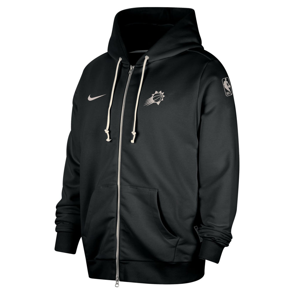Black Phoenix Suns Authentic Standard Issue Full-Zip Hoodie Jacket | NBA