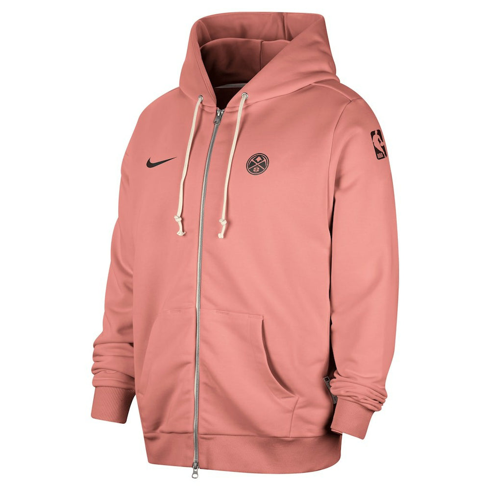 Red Denver Nuggets Authentic Standard Issue Full-Zip Hoodie Jacket sale | NBA