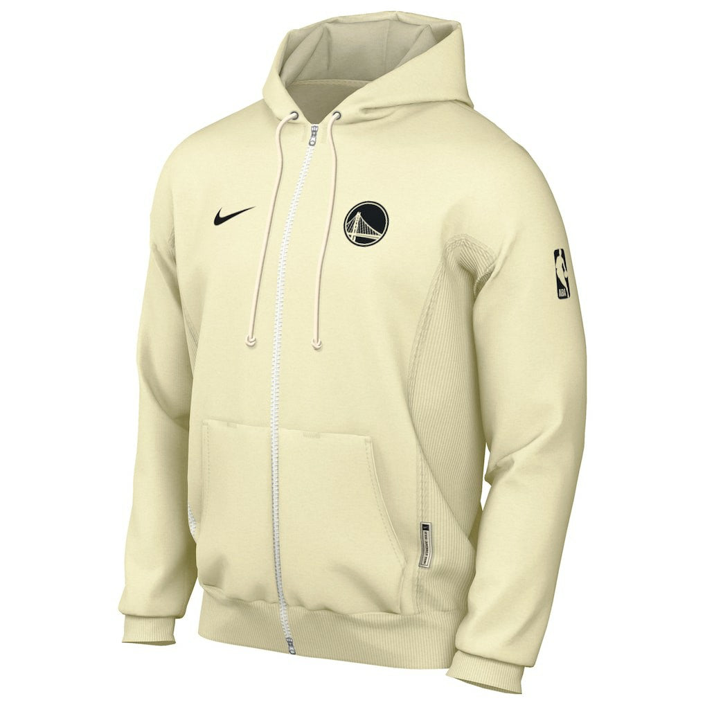 Gray Golden State Warriors Authentic Standard Issue Full-Zip Hoodie Jacket sale | NBA