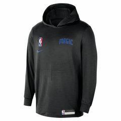 Black Orlando Magic 2024/25 On-Court Authentic Practice Yoga Restore Lightweight Pullover Hoodie | NBA
