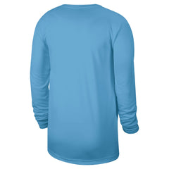 Light Blue Memphis Grizzlies 2024/25 Legend On-Court Practice Long Sleeve T-Shirt | NBA