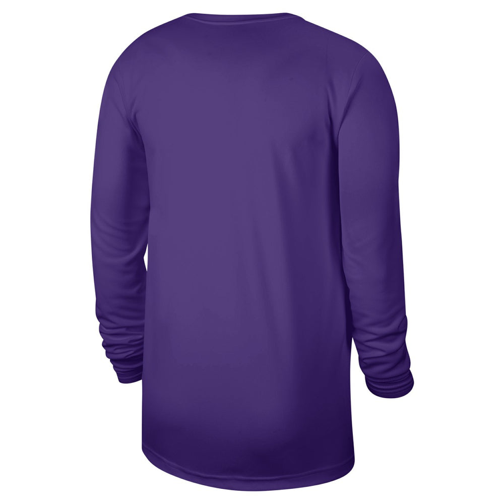 Purple Sacramento Kings 2024/25 Legend On-Court Practice Long Sleeve T-Shirt | NBA