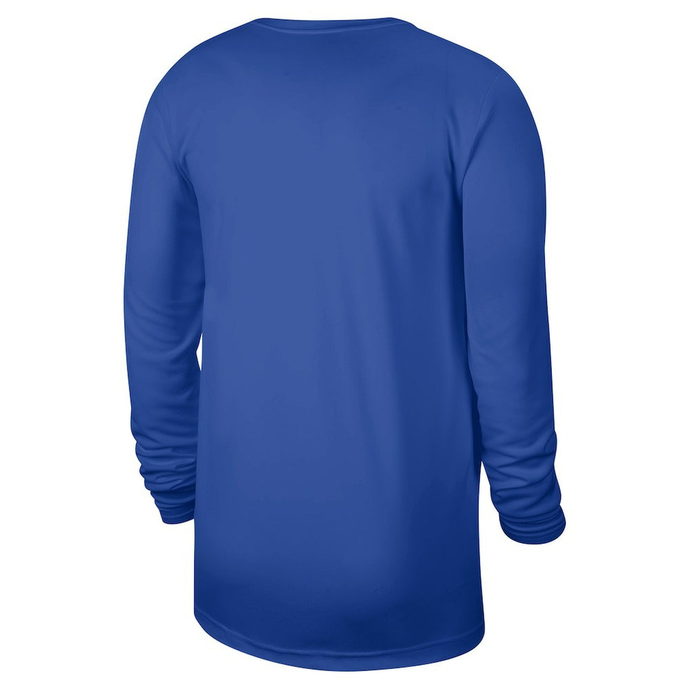 Blue Dallas Mavericks 2024/25 Legend On-Court Practice Long Sleeve T-Shirt sale | NBA