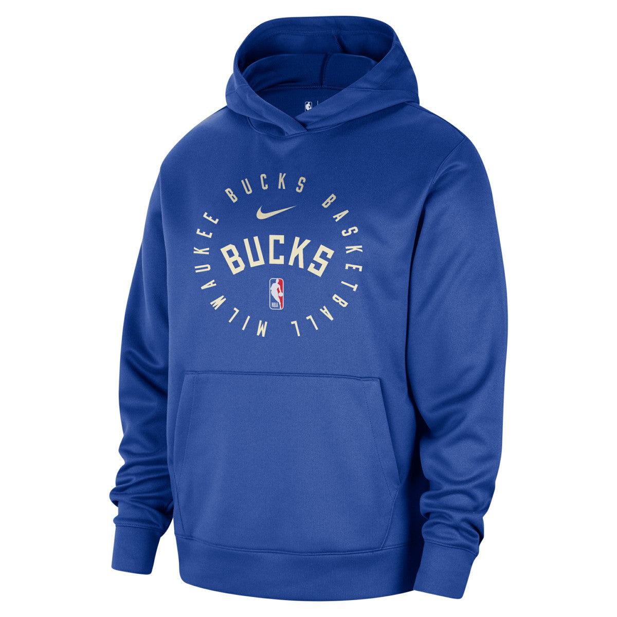 Royal Milwaukee Bucks 2024/25 Spotlight On-Court Practice Performance Pullover Hoodie | NBA