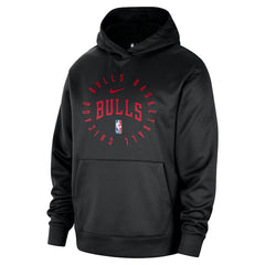 Black Chicago Bulls 2024/25 Spotlight On-Court Practice Performance Pullover Hoodie | NBA