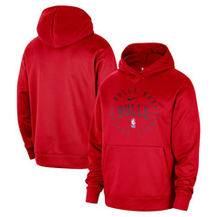 Red Chicago Bulls 2024/25 Spotlight On-Court Practice Performance Pullover Hoodie | NBA