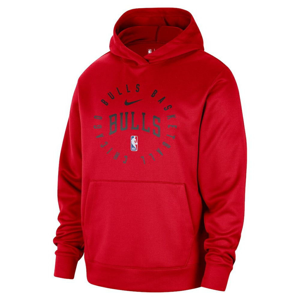 Red Chicago Bulls 2024/25 Spotlight On-Court Practice Performance Pullover Hoodie | NBA