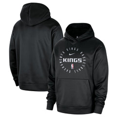 Black Sacramento Kings 2024/25 Spotlight On-Court Practice Performance Pullover Hoodie | NBA